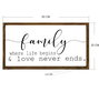 Wallity Cuadro Decorativo Enmarcado KZM311 25 x 50 cm